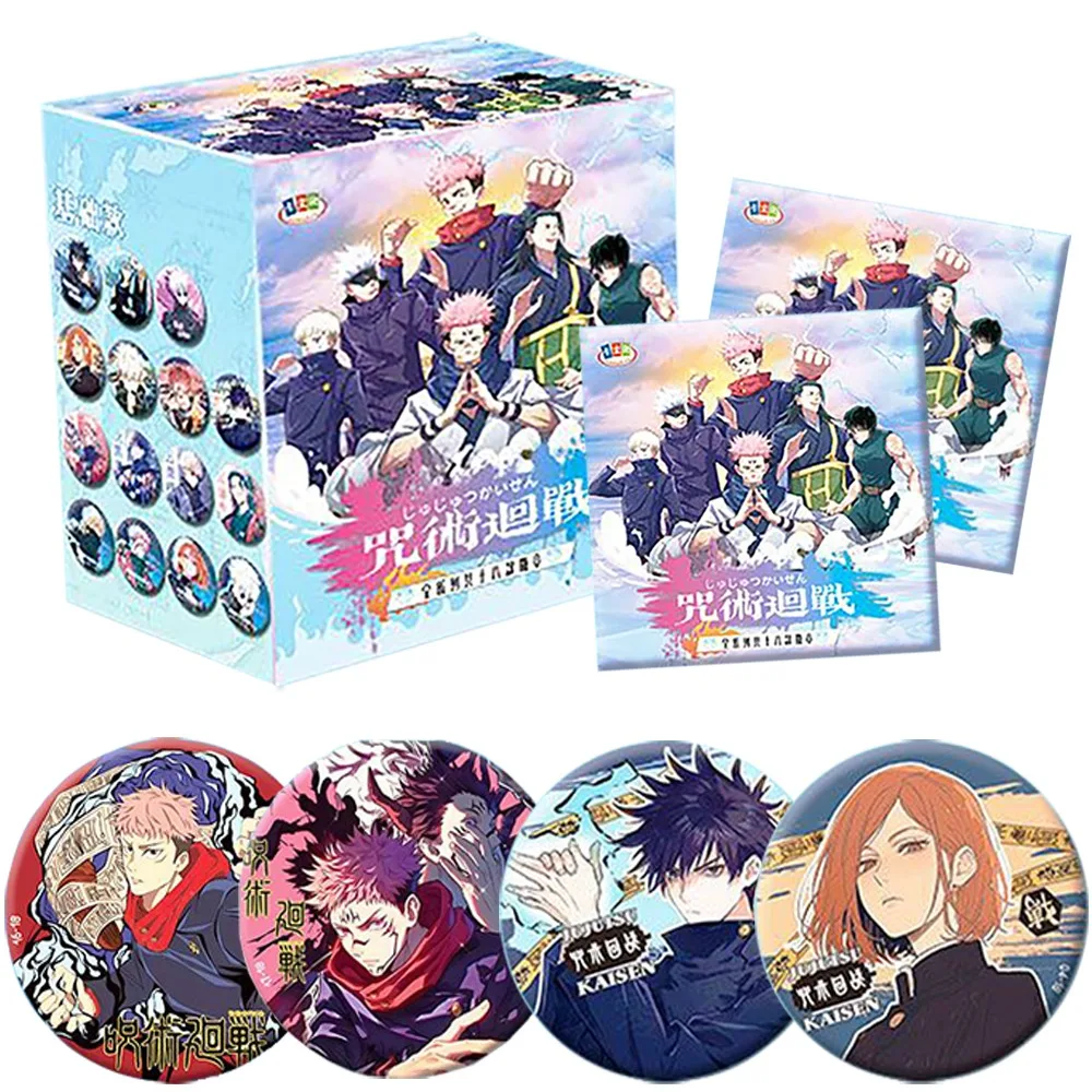 Fantasy Anime Jujutsu Kaisen Collection 58mm Badge Popular Handsome Character Gojo Satoru Geto Suguru Limited Edition Brooch Toy
Fantasy Anime Jujutsu Kaisen Collection 58mm Badge Popular Handsome Character Gojo Satoru Geto Suguru Limited Edition Brooch Toy