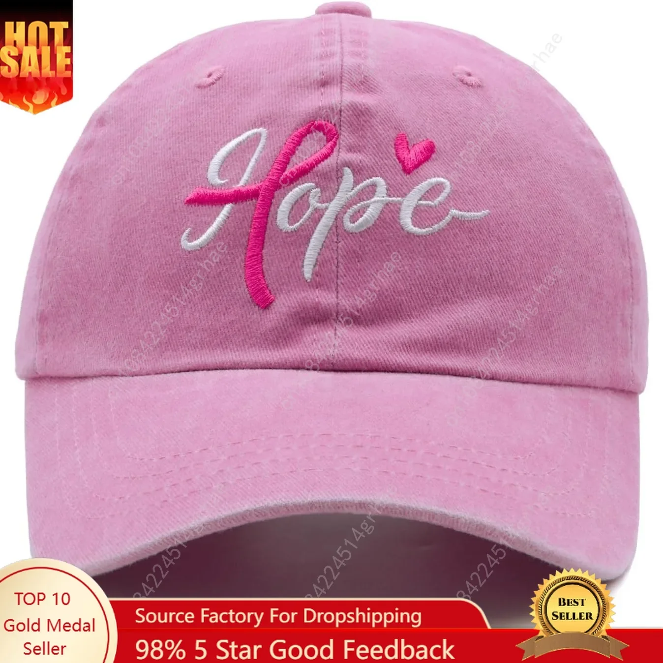 Waldeal Fight Cancer Inspirational Gifts for Women, Embroidered Adjustable Breast Cancer Awareness Hope Hat
Waldeal Fight Cancer Inspirational Gifts for Women, Embroidered Adjustable Breast Cancer Awareness Hope Hat