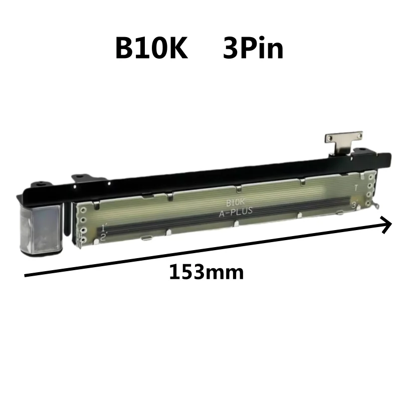 1 шт., потенциометр слайдера с двигателем, A-PLUS B10K 3 контакта, потенциометр слайдера SQ5 SQ6 SQ7 для цифровой микшерной консоли
1 шт., потенциометр слайдера с двигателем, A-PLUS B10K 3 контакта, потенциометр слайдера SQ5 SQ6 SQ7 для цифровой микшерной консоли