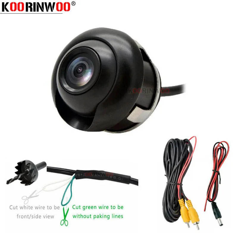 Koorinwoo 360 Camera HD Video RCA System Switch Car Rear view Camera / Front Camera / Side Reverse Security System Car Equidment
Koorinwoo 360 Camera HD Video RCA System Switch Car Rear view Camera / Front Camera / Side Reverse Security System Car Equidment