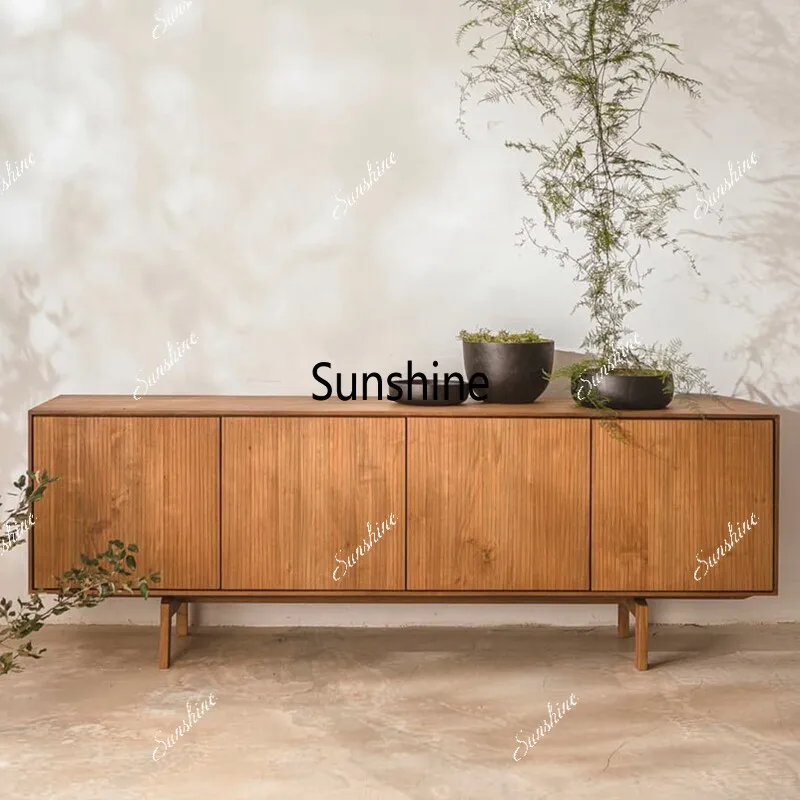 Nordic simple modern retro silent wind all solid wood TV cabinet
Nordic simple modern retro silent wind all solid wood TV cabinet