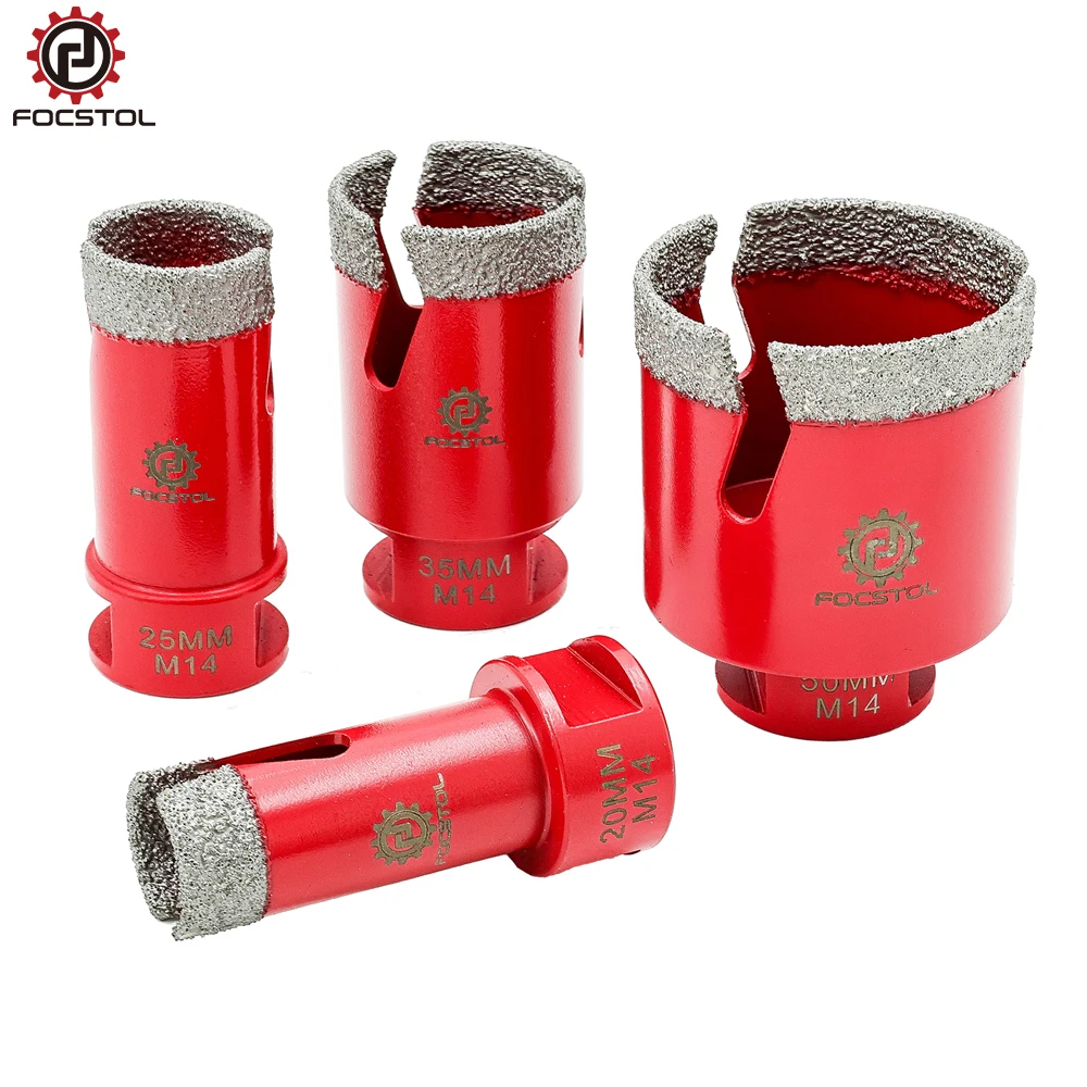 1pc Diamond Drill Core Bit M14 Thread for Tile Ceramic Granite Hole Saw Drill Core Bit
1pc Diamond Drill Core Bit M14 Thread for Tile Ceramic Granite Hole Saw Drill Core Bit