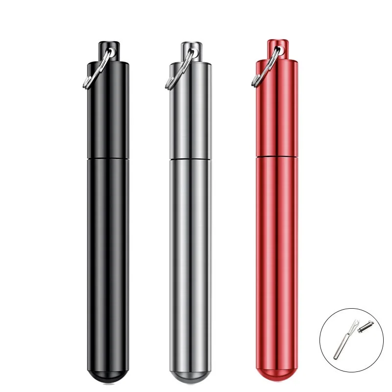 Portable Stainless Steel Small Bottle Needle Thread Barrel Aluminum Alloy Pill Bottle Cartridge Toothpick Ear Spoon Jar
Portable Stainless Steel Small Bottle Needle Thread Barrel Aluminum Alloy Pill Bottle Cartridge Toothpick Ear Spoon Jar