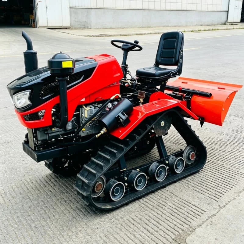 Customized Crawler rotary tiller, upgraded high-efficiency rotary tiller, small plow, energy-saving agricultural rotary tiller
Customized Crawler rotary tiller, upgraded high-efficiency rotary tiller, small plow, energy-saving agricultural rotary tiller