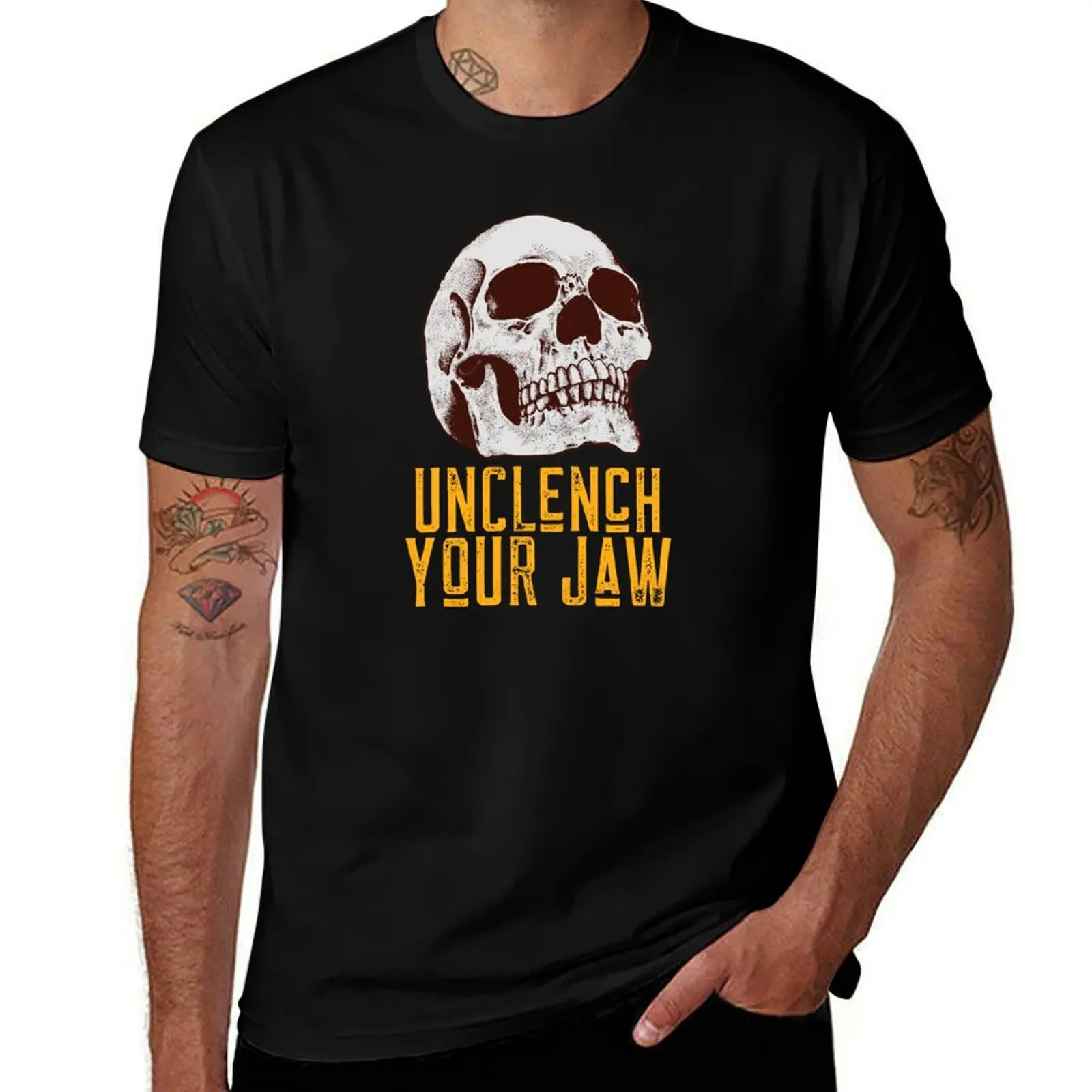 Unclench Your Jaw T-Shirt Abstract Pattern Print Top
Unclench Your Jaw T-Shirt Abstract Pattern Print Top