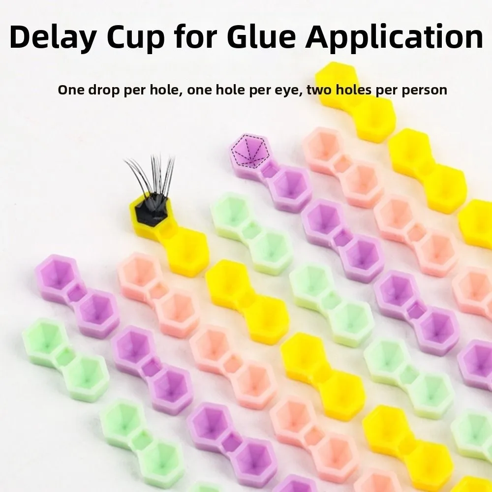 New Two-hole Eyelash Glue Cup Conical Glue Cup Delayed Glue Cup False Eyelashes Auxiliary Tool for Eyelashes
New Two-hole Eyelash Glue Cup Conical Glue Cup Delayed Glue Cup False Eyelashes Auxiliary Tool for Eyelashes