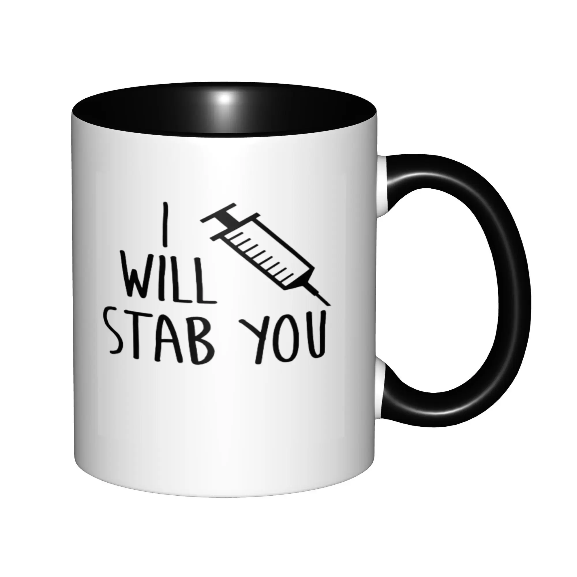 I Will Stab You Gifts Funny Nurse Week Nurse Day Mugs With Black Handle Birthday Coffee Mugs Ceramic Tea Cups 11oz
I Will Stab You Gifts Funny Nurse Week Nurse Day Mugs With Black Handle Birthday Coffee Mugs Ceramic Tea Cups 11oz