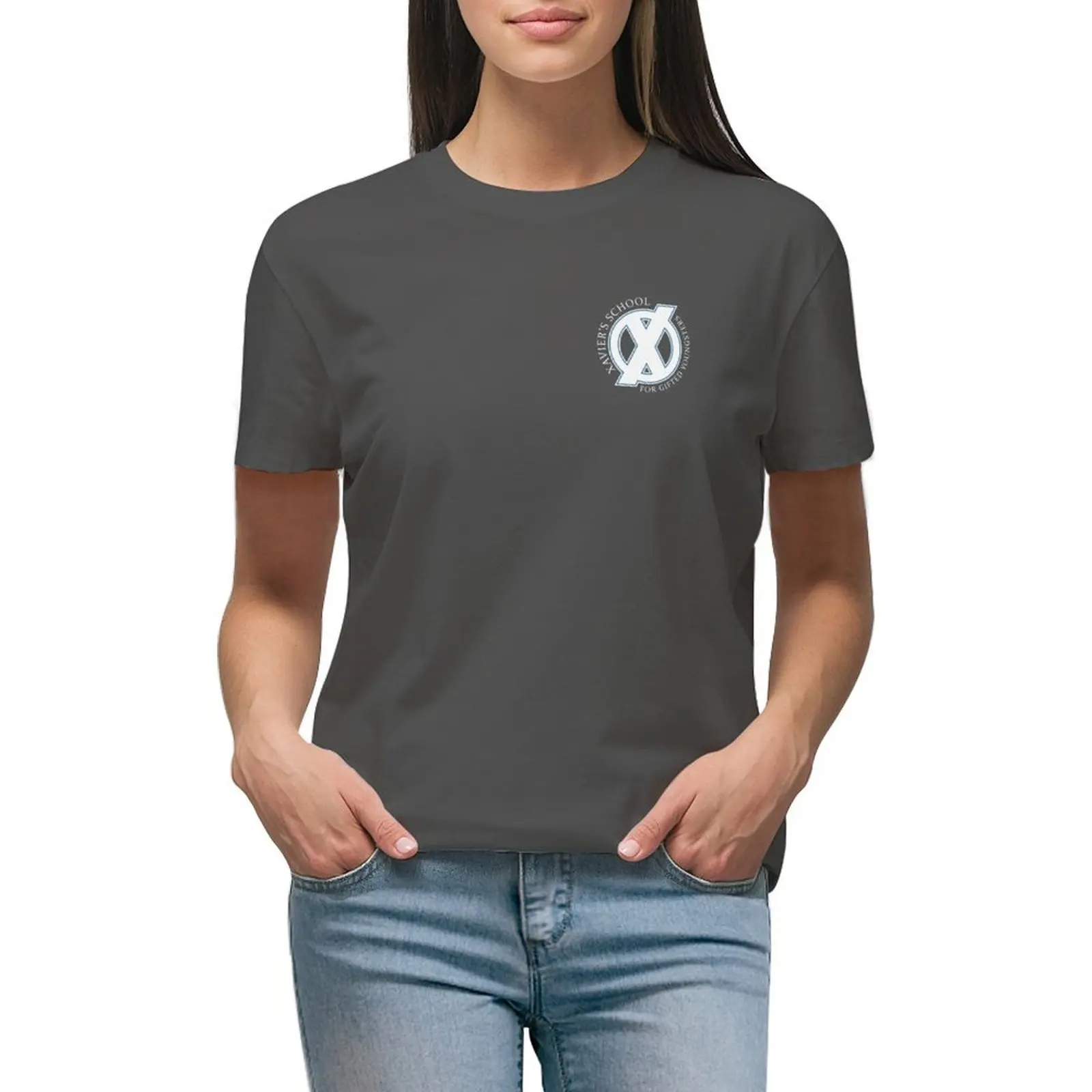 First Class - Inhuman Academics - Light T-shirt korean fashion female graphic t-shirts for Women
First Class - Inhuman Academics - Light T-shirt korean fashion female graphic t-shirts for Women