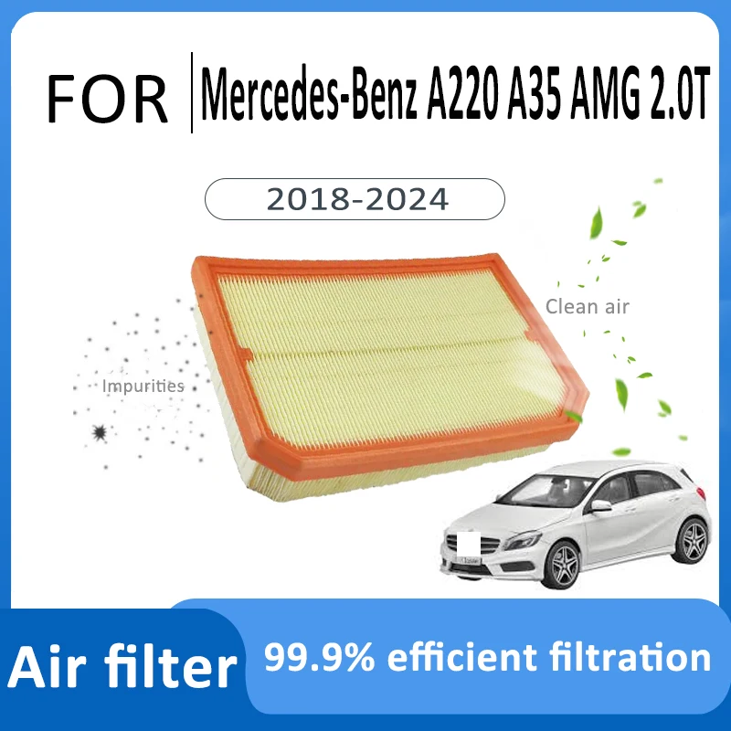 For Mercedes Benz A Class A220 A35 AMG 2.0T 2018~2024 A2600940300 Air Filter Car High Flow Filter Auto Engine Filter Accessoies
For Mercedes Benz A Class A220 A35 AMG 2.0T 2018~2024 A2600940300 Air Filter Car High Flow Filter Auto Engine Filter Accessoies