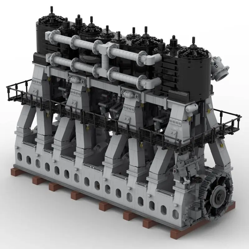 Изготовленный на заказ паровой двигатель MOC-157380 RMS с возвратно-поступательным движением и тройным расширениям (6584 шт.)
Изготовленный на заказ паровой двигатель MOC-157380 RMS с возвратно-поступательным движением и тройным расширениям (6584 шт.)
