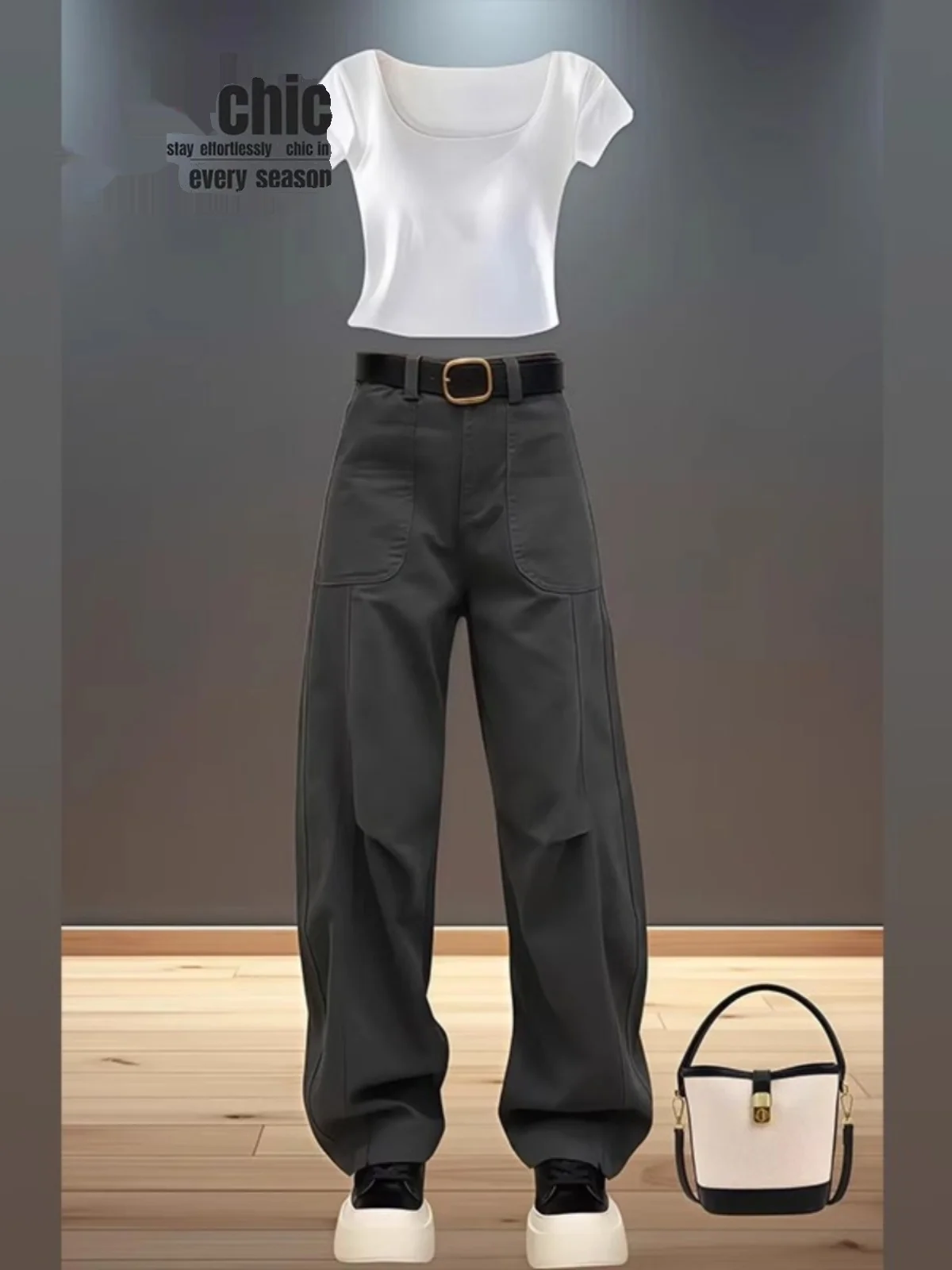 Утягивающие прямые джинсы с высокой талией и широкими штанинами, женская рабочая одежда, джинсовые брюки, осенняя коллекция, модные брюки больших размеров
Утягивающие прямые джинсы с высокой талией и широкими штанинами, женская рабочая одежда, джинсовые брюки, осенняя коллекция, модные брюки больших размеров