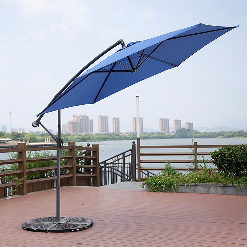 Patio Garden Restaurant Aluminium Pole 3M Banana Umbrella Factory Outdoor Parasol
Patio Garden Restaurant Aluminium Pole 3M Banana Umbrella Factory Outdoor Parasol