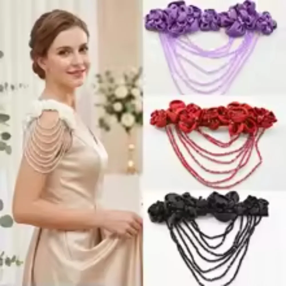 Handmade Fabric Flower Brooch, High-end Crystal Tassel Shoulder Flower, Multi-color Sequin Bead Jewelry Pin
Handmade Fabric Flower Brooch, High-end Crystal Tassel Shoulder Flower, Multi-color Sequin Bead Jewelry Pin