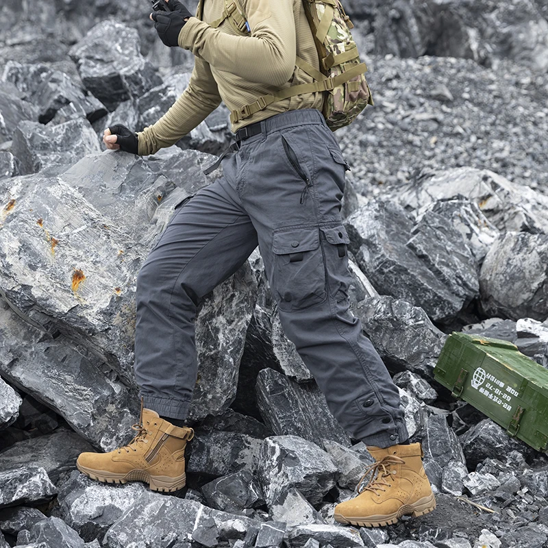 Men's Outdoor Work Pants Tactical Cargo Trousers Regular Cotton Trousers Male Combat Military Tactical Pants with Multi Pockets
Men's Outdoor Work Pants Tactical Cargo Trousers Regular Cotton Trousers Male Combat Military Tactical Pants with Multi Pockets