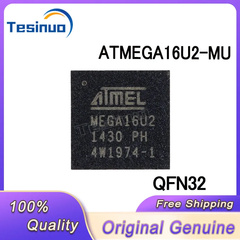 2-5 шт., новые оригинальные фонарики ATMEGA16U2 MEGA16U2 QFN32, 8-битный микроконтроллер, фонарик
2-5 шт., новые оригинальные фонарики ATMEGA16U2 MEGA16U2 QFN32, 8-битный микроконтроллер, фонарик