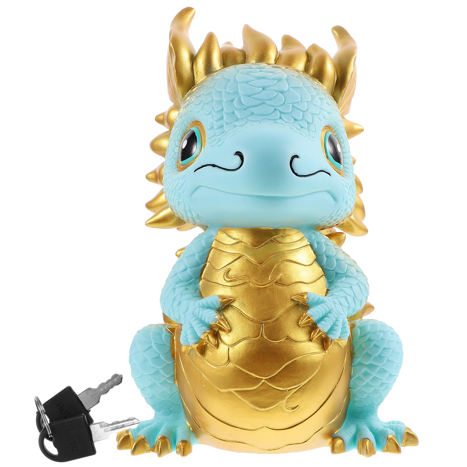 Dragon Shaped Piggy Bank Golden Large Capacity Zodiac Dragon Piggy Bank Coin Jar Zodiac Model Decorative Statue Savings Gift
Dragon Shaped Piggy Bank Golden Large Capacity Zodiac Dragon Piggy Bank Coin Jar Zodiac Model Decorative Statue Savings Gift