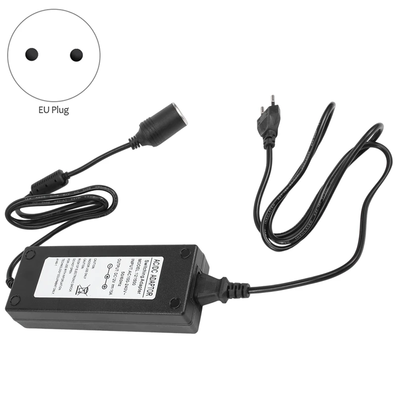 12V 15A 160W Car Power Converter 220V to 12V Car Power Adapter Converter Car Home Cigarette- Lighter Converter EU Plug
12V 15A 160W Car Power Converter 220V to 12V Car Power Adapter Converter Car Home Cigarette- Lighter Converter EU Plug