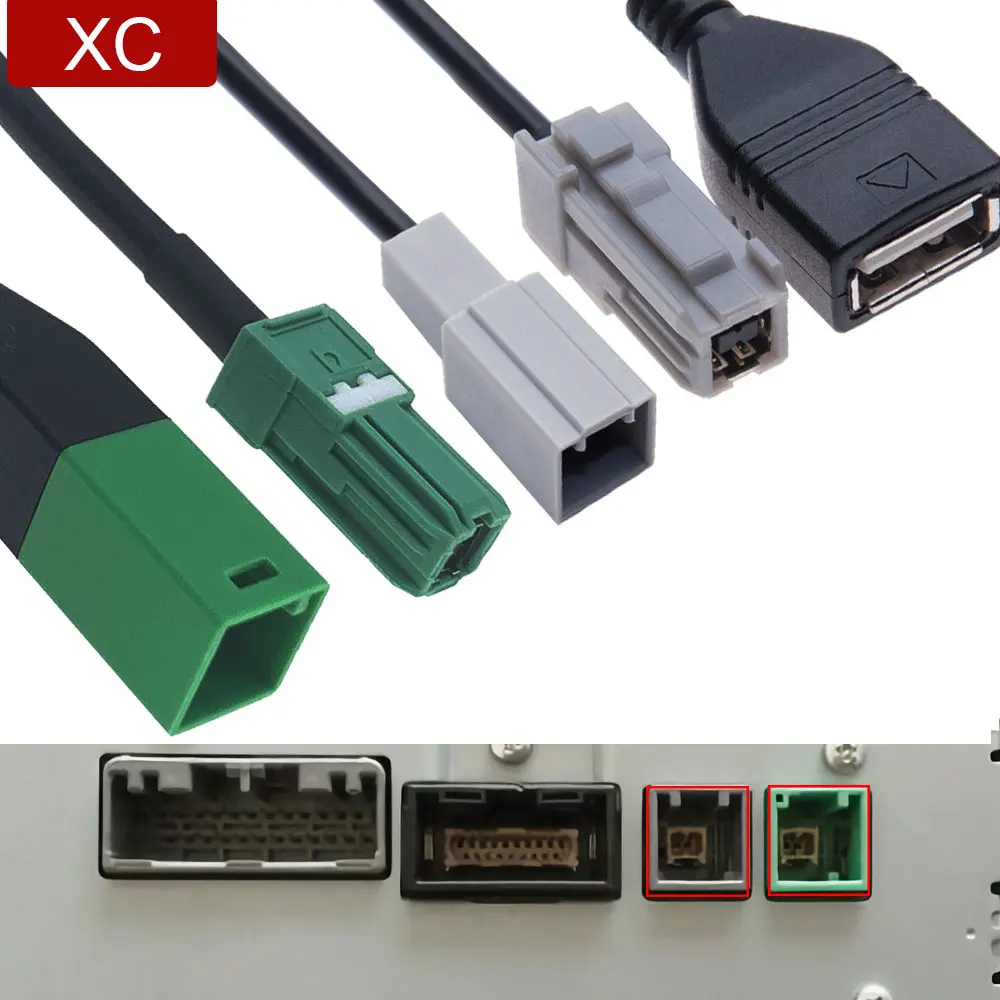 4 Pin Car Radio Audio Media Data Wire USB Carplay Plug Adapter Cable Connector for Honda Subaru Toyata Mazda Android Navigation
4 Pin Car Radio Audio Media Data Wire USB Carplay Plug Adapter Cable Connector for Honda Subaru Toyata Mazda Android Navigation
