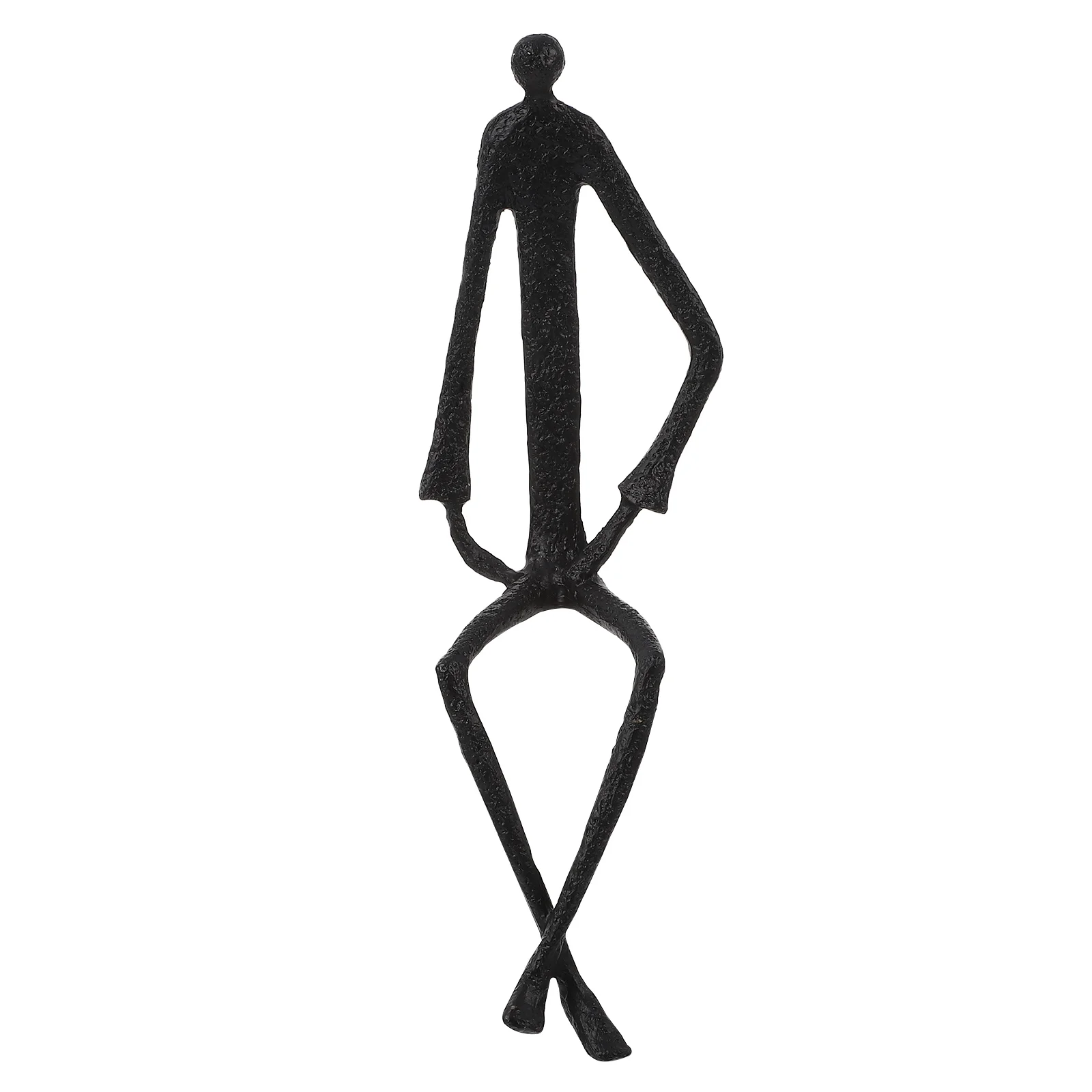 Abstract Figure Sculpture Iron Decoration Modern Black Home Statue Stylish Ornament Office Decor Creative Gift Desktop Model
Abstract Figure Sculpture Iron Decoration Modern Black Home Statue Stylish Ornament Office Decor Creative Gift Desktop Model