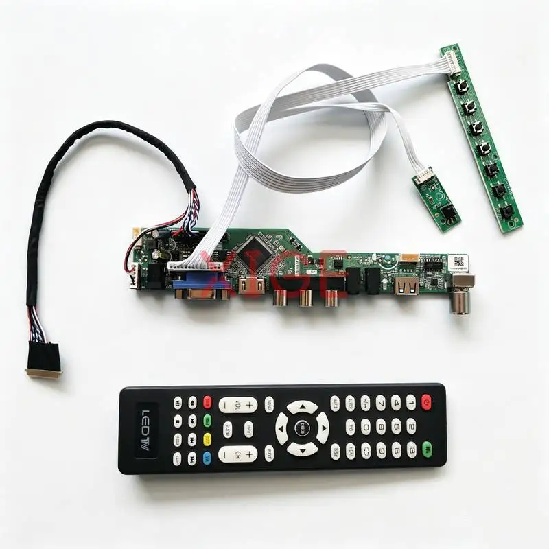 For N184H6 LTN184HT05 N184HGE N164HGE Controller Board Kit 1920*1080 1920x1080 40-Pin LVDS HDMI+VGA+AV+USB Laptops Monitor Panel
For N184H6 LTN184HT05 N184HGE N164HGE Controller Board Kit 1920*1080 1920x1080 40-Pin LVDS HDMI+VGA+AV+USB Laptops Monitor Panel