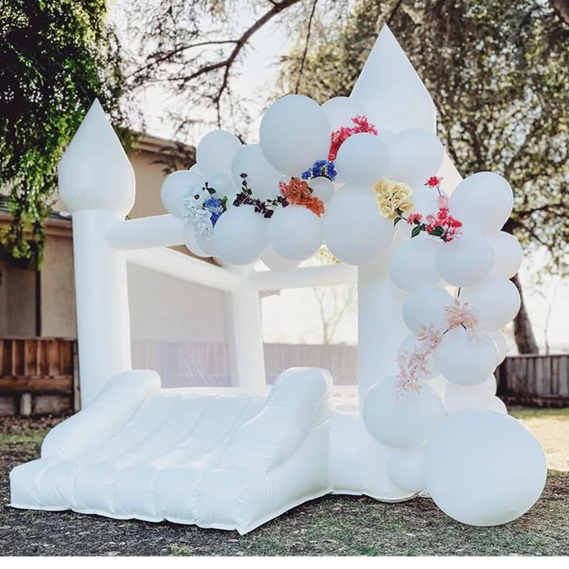 Мини-батут из ПВХ белого цвета, надувной батут-замок для детей, аренда для вечеринок, товары для мероприятий
Мини-батут из ПВХ белого цвета, надувной батут-замок для детей, аренда для вечеринок, товары для мероприятий