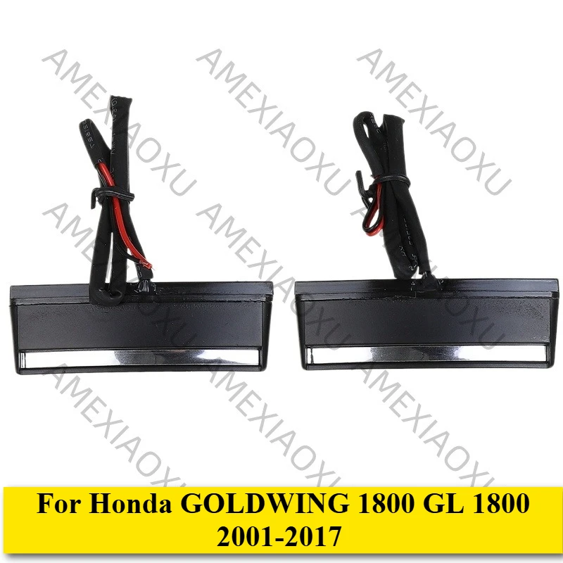 A Pair Motorcycle Turn Signal Lights Rearview Mirror Indicator Light for Honda GOLDWING 1800 GL 1800 2001-2017 AMEXIAOXU
A Pair Motorcycle Turn Signal Lights Rearview Mirror Indicator Light for Honda GOLDWING 1800 GL 1800 2001-2017 AMEXIAOXU
