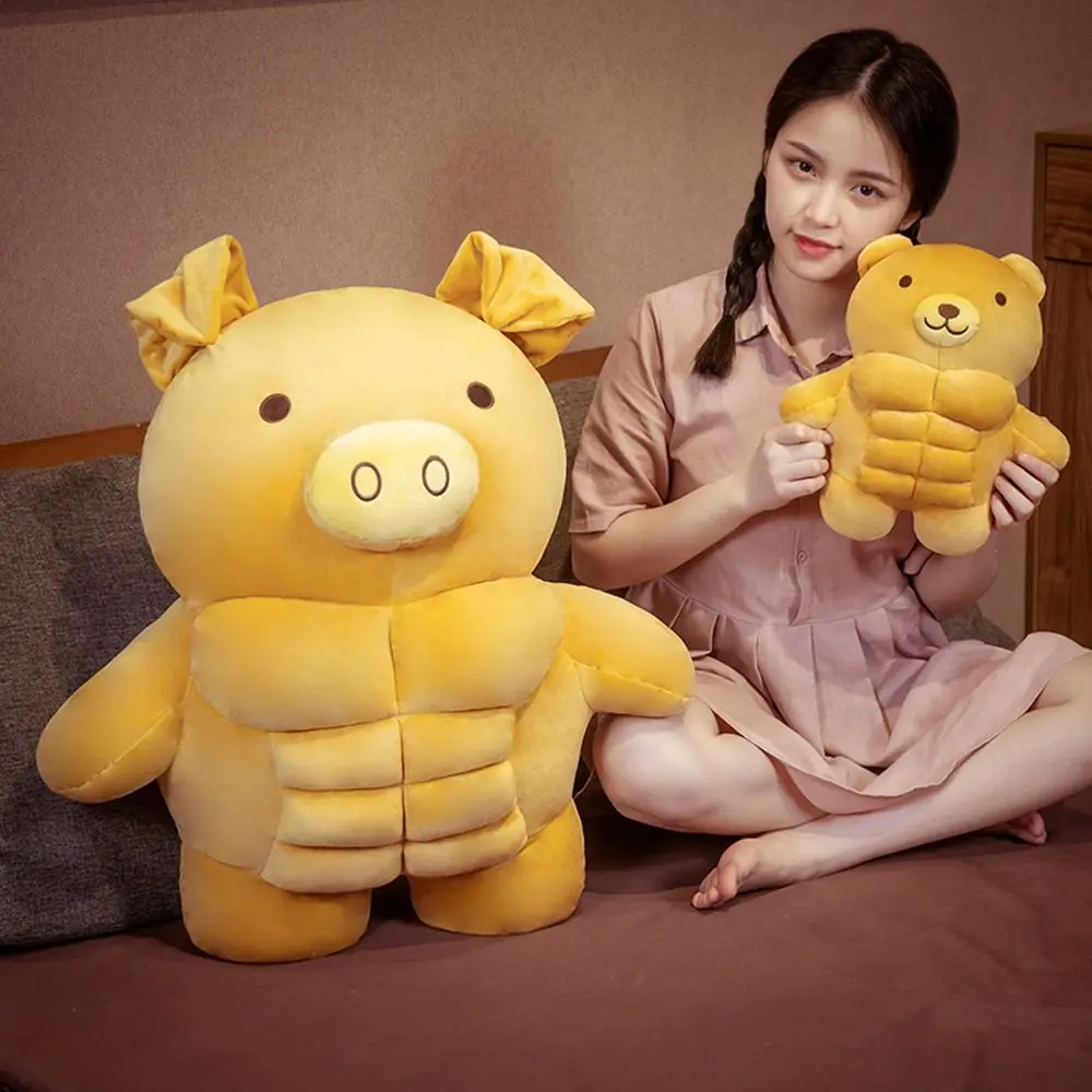 Soft Soft Pillow Sleep Pillow Children Gift Muscle Animal Muscle Bear Muscle Lion Muscle Pig
Soft Soft Pillow Sleep Pillow Children Gift Muscle Animal Muscle Bear Muscle Lion Muscle Pig