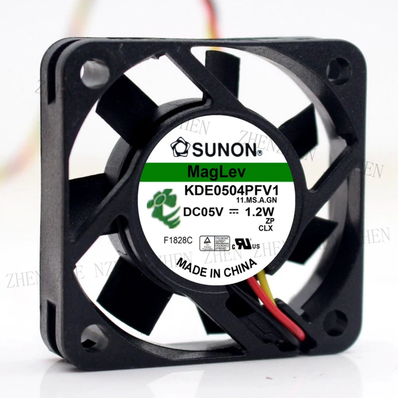 S New for SUNON KDE0504PFV1 5V 1.2W 3-wire axial flow fan#QW
S New for SUNON KDE0504PFV1 5V 1.2W 3-wire axial flow fan#QW
