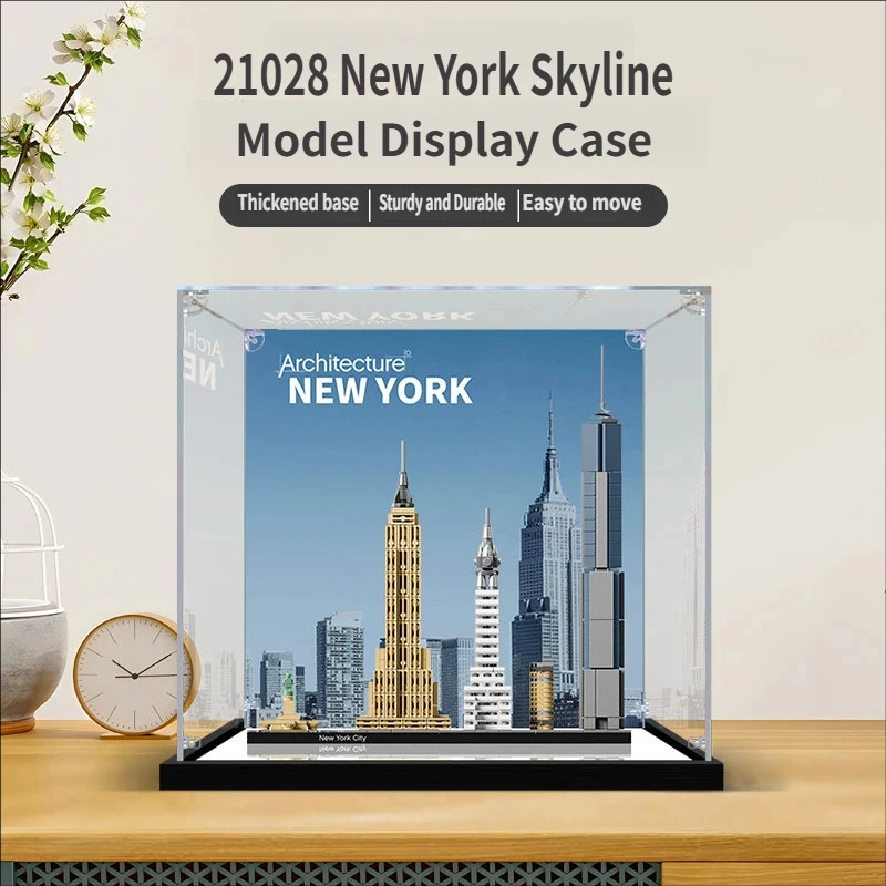 Acrylic Display Box for Lego 21028 New York Model,Dust-Proof Clear Display Case Compatible with Lego 21028 (Only Display Case)
Acrylic Display Box for Lego 21028 New York Model,Dust-Proof Clear Display Case Compatible with Lego 21028 (Only Display Case)