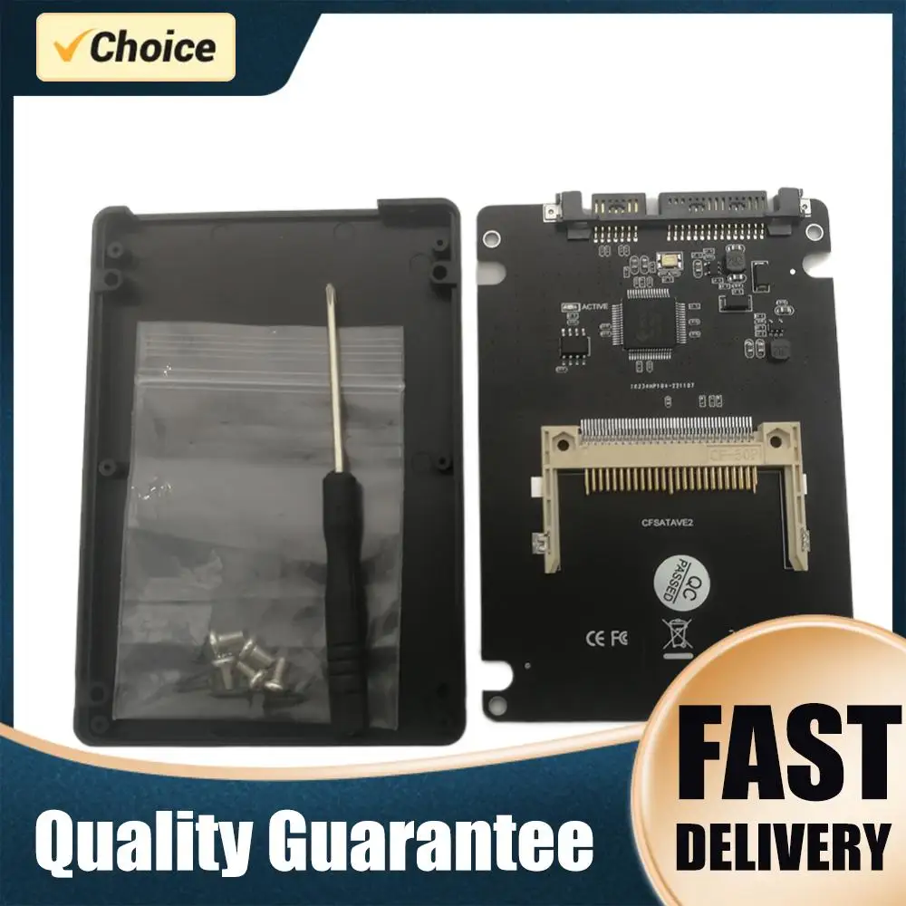 CF Memory Card To 2.5/3.5 SATA Hard Drive Adapter Support CF I CF II CF To 2.5/3.5inch SATA Adapter Converter for Desktop Laptop
CF Memory Card To 2.5/3.5 SATA Hard Drive Adapter Support CF I CF II CF To 2.5/3.5inch SATA Adapter Converter for Desktop Laptop