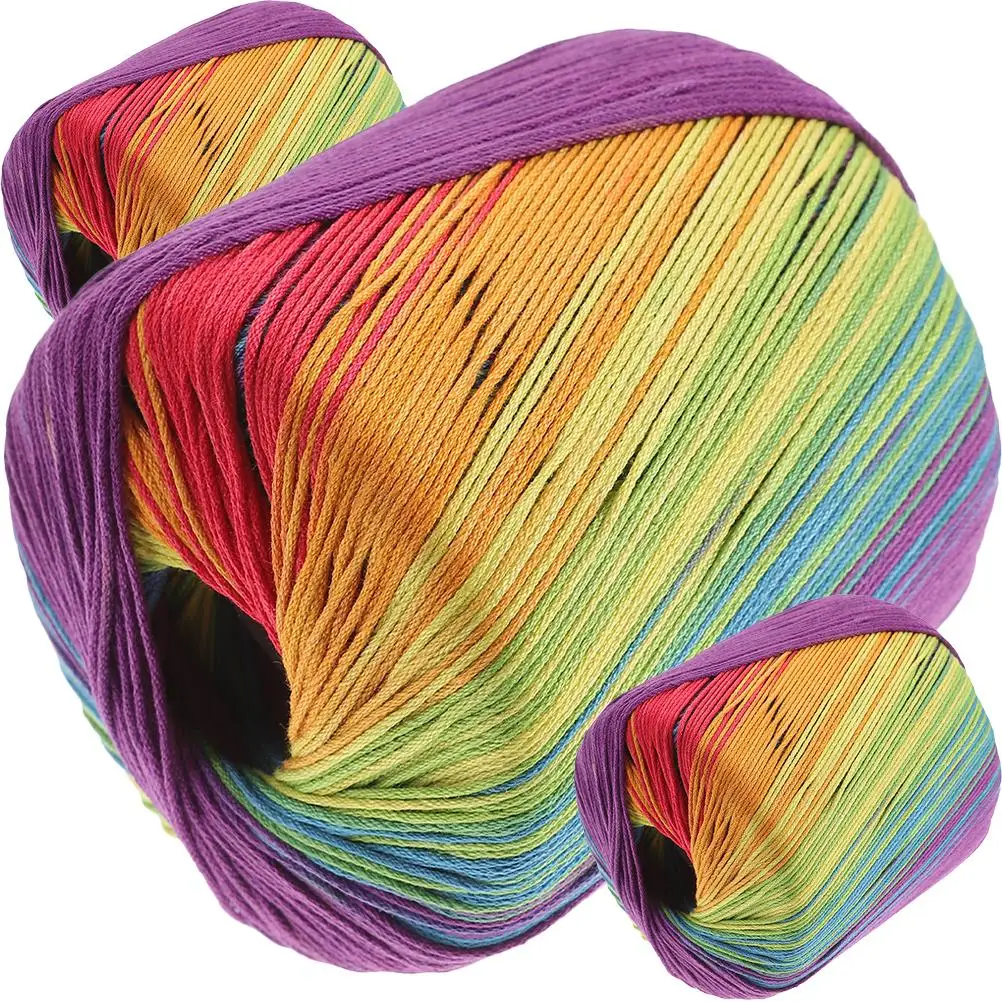 Lace Thread Gradient Yarn Hand Dyed Mixed Colors Chenille Scarf Crafting Knitting Crochet Supplies Soft Cotton DIY Toys Blankets
Lace Thread Gradient Yarn Hand Dyed Mixed Colors Chenille Scarf Crafting Knitting Crochet Supplies Soft Cotton DIY Toys Blankets