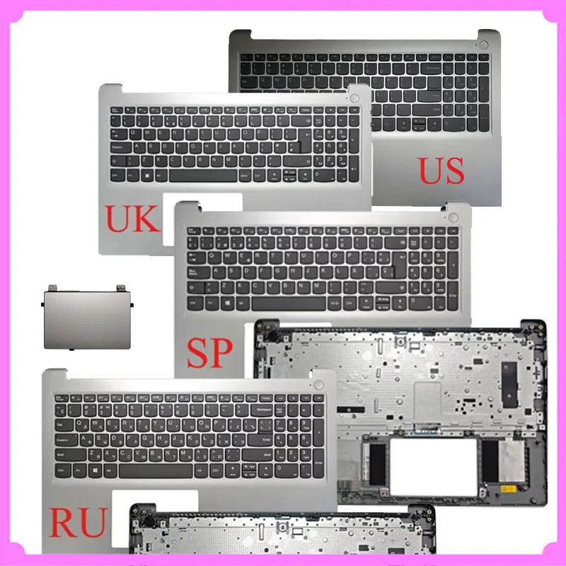 New For Lenovo ideapad 1 15IAU7 15ALC7 15IJL7 2022 Palmrest Upper Case with US/UK/SP/RU/LA/FR Keyboard Silver touchpad
New For Lenovo ideapad 1 15IAU7 15ALC7 15IJL7 2022 Palmrest Upper Case with US/UK/SP/RU/LA/FR Keyboard Silver touchpad