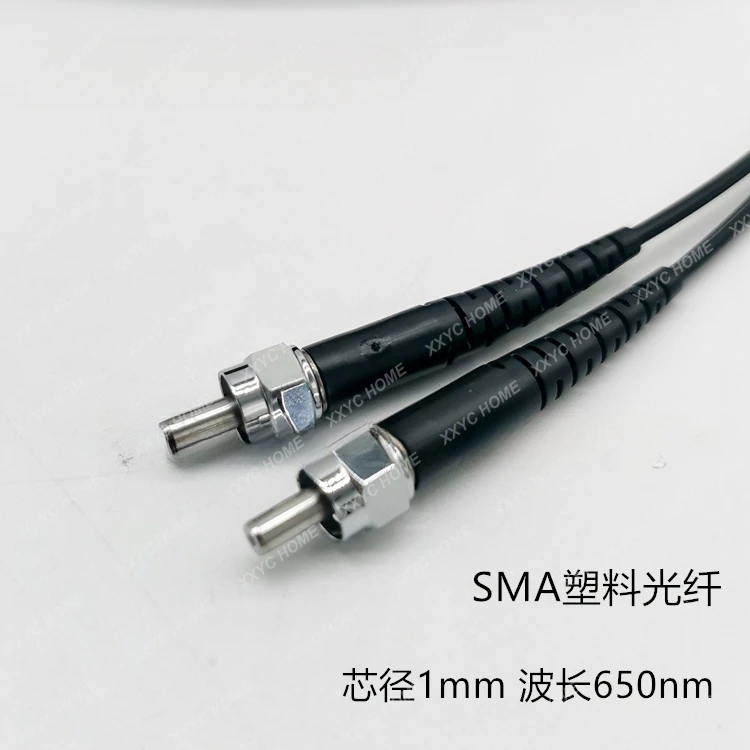 1M Industrial Control Equipment SMA905 Optical Fiber Connector Medical Sensor Signal Cable SMA-ST/FC Plastic Fiber Optic Jumper
1M Industrial Control Equipment SMA905 Optical Fiber Connector Medical Sensor Signal Cable SMA-ST/FC Plastic Fiber Optic Jumper
