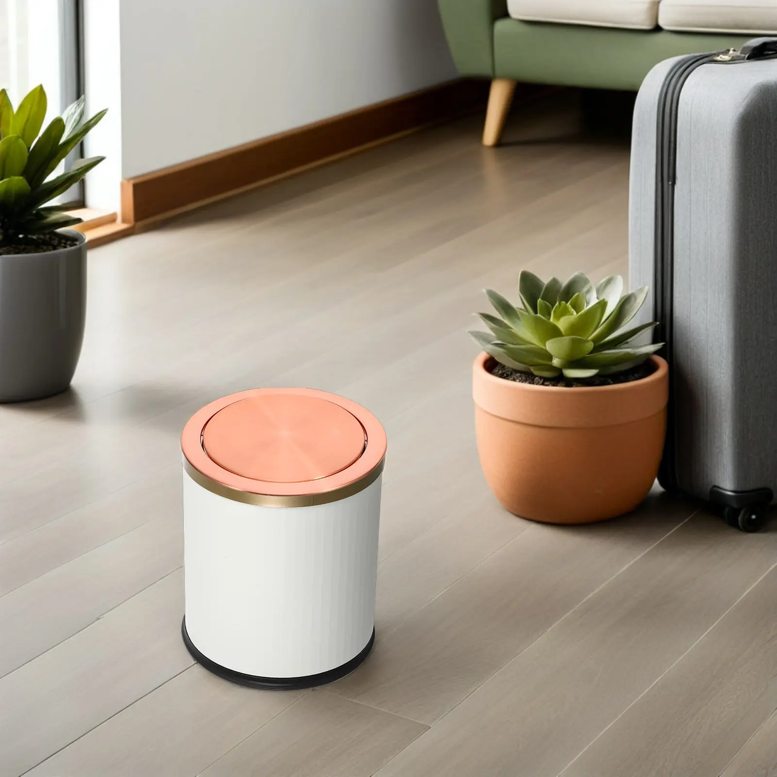 Крышка для мусорного ведра из нержавеющей стали, круглая, встраиваемая в столешницу, с поворотным механизмом, замена для ванной комнаты
Крышка для мусорного ведра из нержавеющей стали, круглая, встраиваемая в столешницу, с поворотным механизмом, замена для ванной комнаты