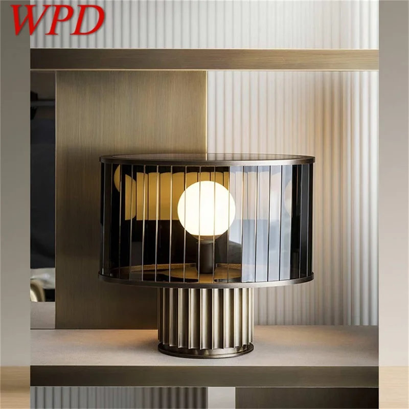 WPD Modern Table Lamp LED Creative Glass Round Vintage Desk Light for Home Bedroom Bedside Decor
WPD Modern Table Lamp LED Creative Glass Round Vintage Desk Light for Home Bedroom Bedside Decor