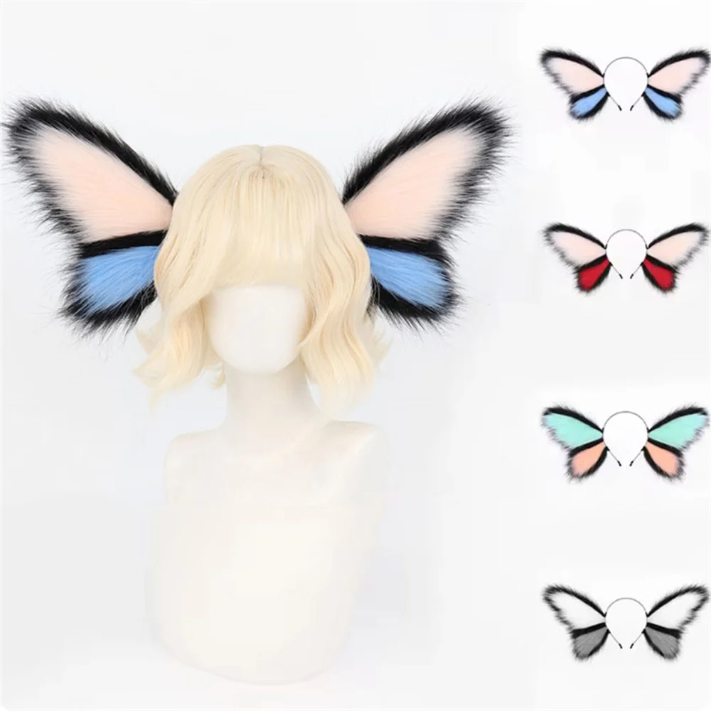 5 Styles Demon Fairy Animal Ear Headband Exaggerated Funny Plush Hair Accessories Cosplay Butterfly Fantasy Animal Ear Headband 
5 Styles Demon Fairy Animal Ear Headband Exaggerated Funny Plush Hair Accessories Cosplay Butterfly Fantasy Animal Ear Headband