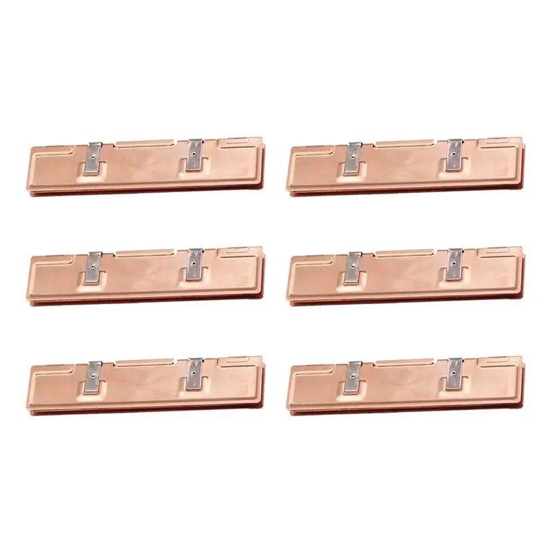 M51K-6X Pure Copper RAM Heatsink Radiator For Ram DDR3 Memory Cooler Cooling Heat Sink Desktop Memory Radiator DDR2 DDR3 DDR4
M51K-6X Pure Copper RAM Heatsink Radiator For Ram DDR3 Memory Cooler Cooling Heat Sink Desktop Memory Radiator DDR2 DDR3 DDR4