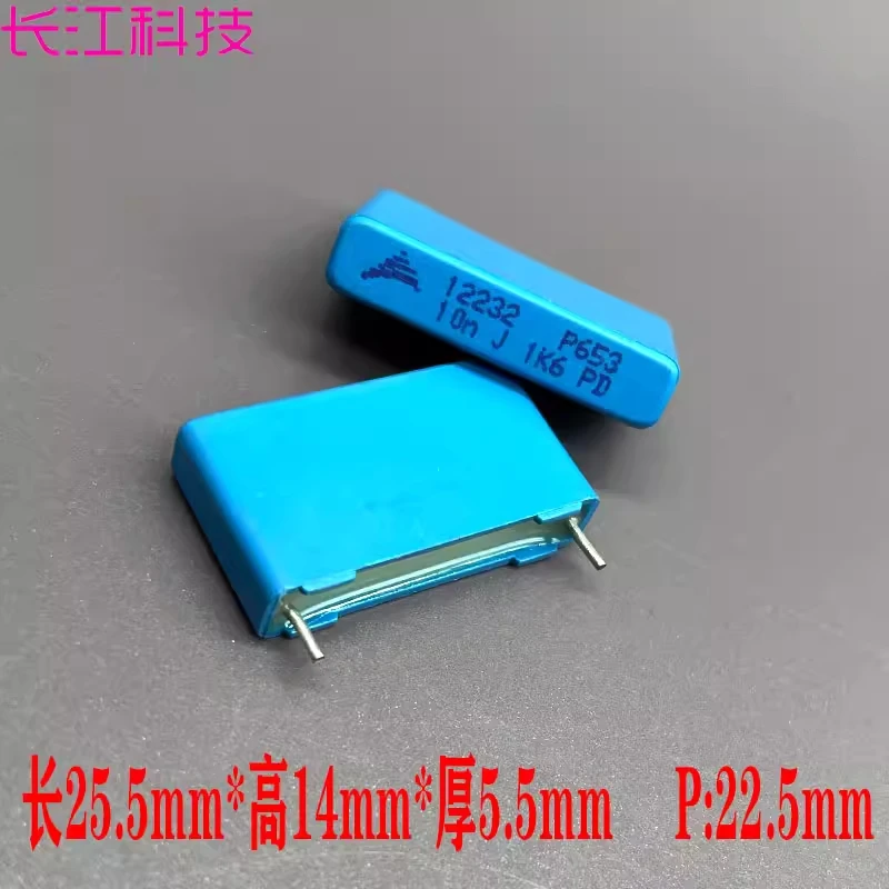 EPCOS Siemens MKP 10nF 0.01uF 103 1600V 1.6kV Safety Film Capacitor
EPCOS Siemens MKP 10nF 0.01uF 103 1600V 1.6kV Safety Film Capacitor