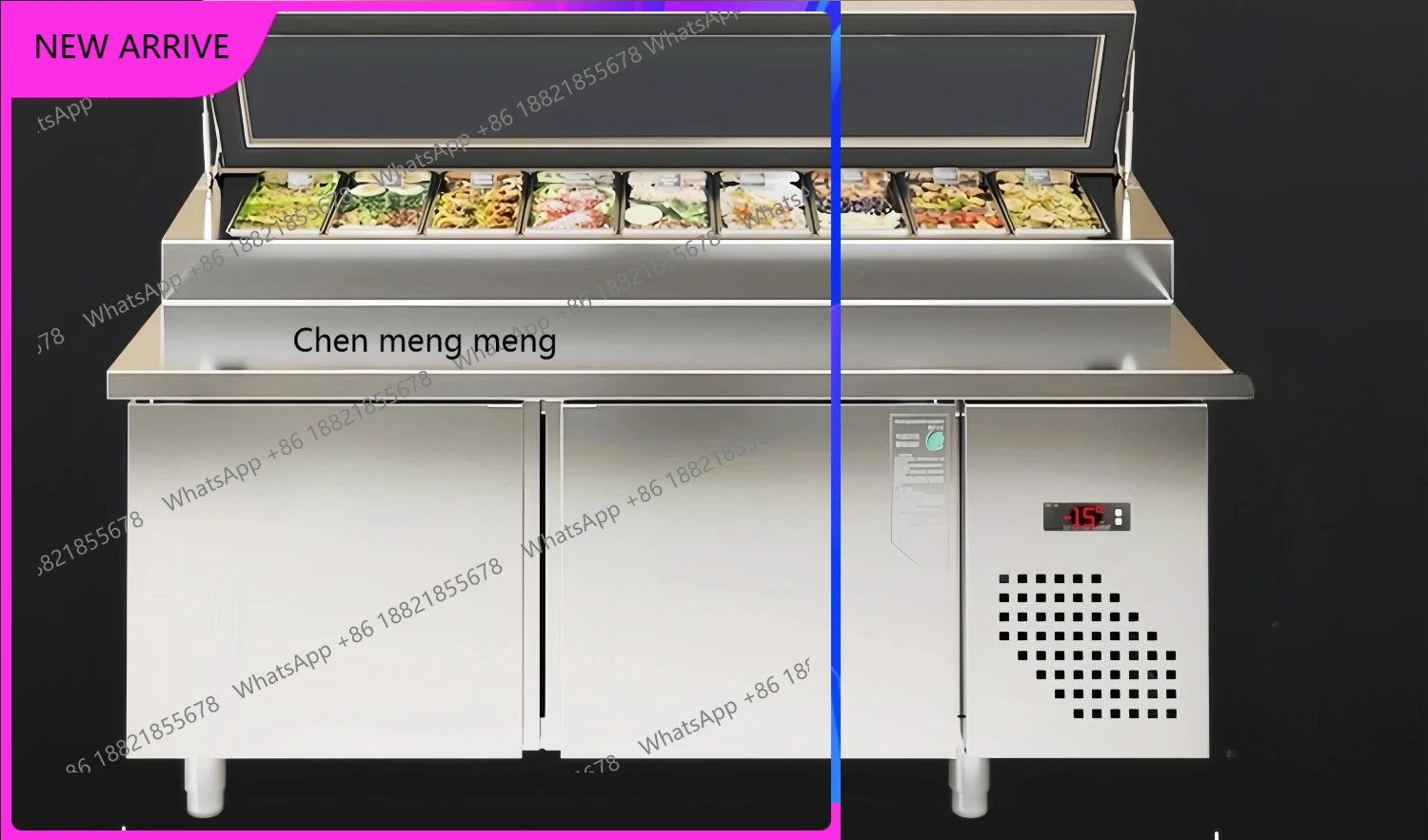M138 Коммерческая станция для начинки пиццы, холодильная рабочая станция с прорезями, фруктовый салат, морозильная камера, витрина, рабочий холодильник
M138 Коммерческая станция для начинки пиццы, холодильная рабочая станция с прорезями, фруктовый салат, морозильная камера, витрина, рабочий холодильник