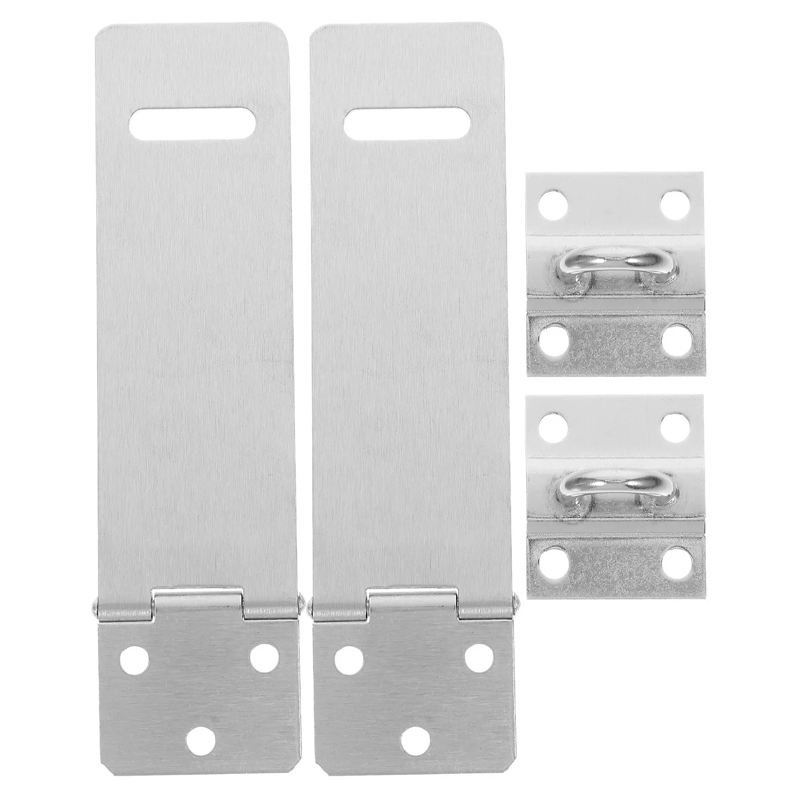 2 set Heavy Duty Door Latch Stainless Steel Security Lock For Gate Cabinet Shed Outdoor Indoor Use Clasp Hook Catch Hasp
2 set Heavy Duty Door Latch Stainless Steel Security Lock For Gate Cabinet Shed Outdoor Indoor Use Clasp Hook Catch Hasp