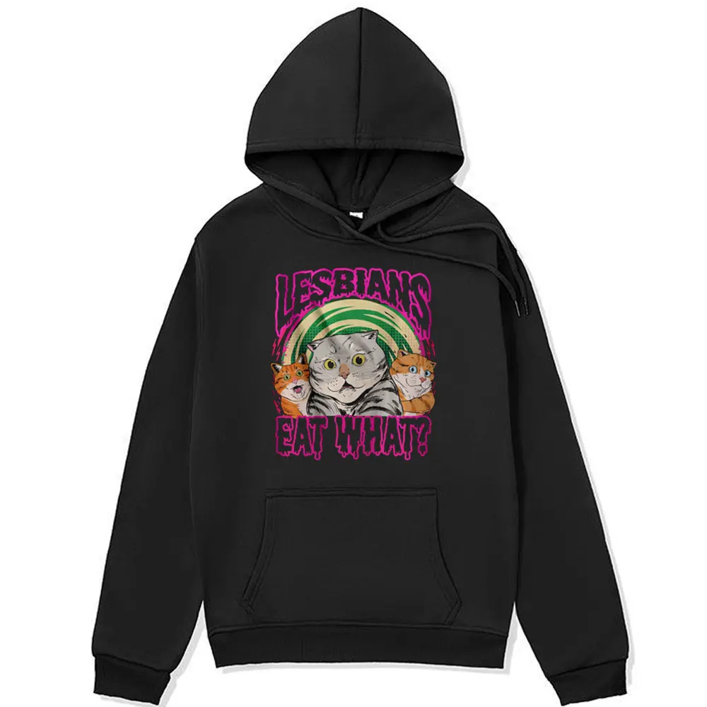 Lesbians Eat What hoodie Valentine's Gift Funny Sweatshirt Fashion Oversized Long-sleeved pullover couple Fall hoodies men women
Lesbians Eat What hoodie Valentine's Gift Funny Sweatshirt Fashion Oversized Long-sleeved pullover couple Fall hoodies men women