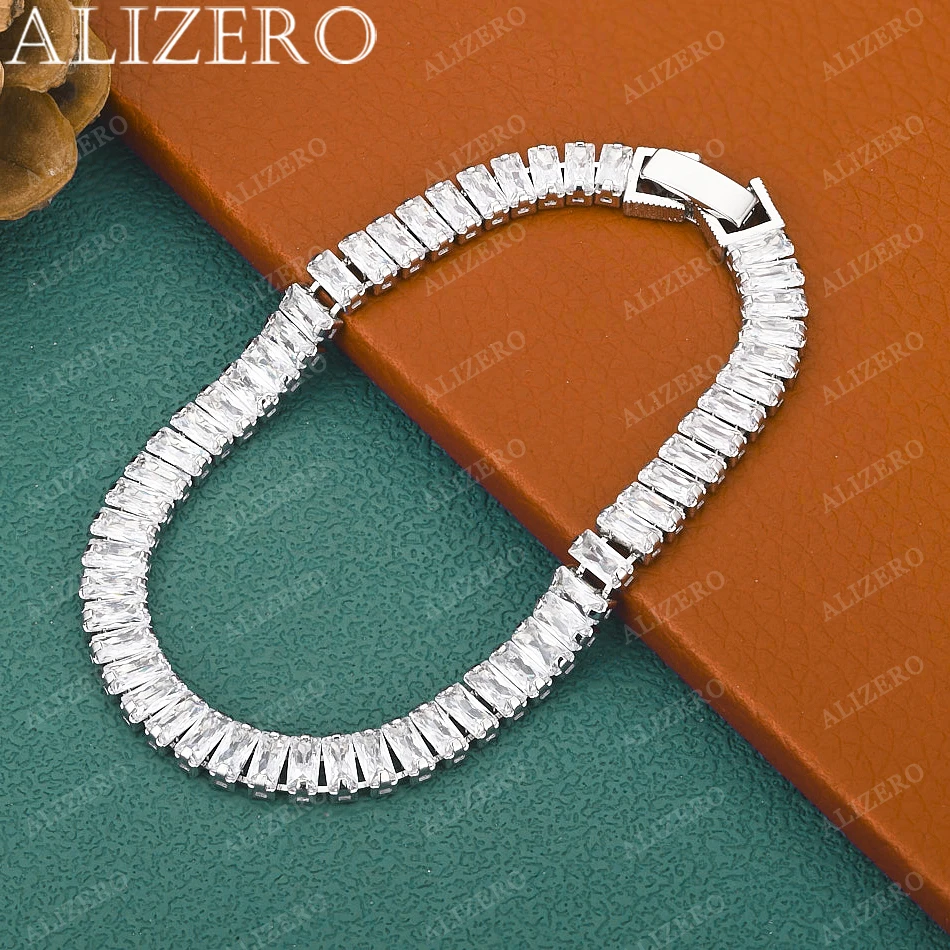 925 Sterling Silver Fine White Zircons Bracelet For Women Fashion Jewelry Engagement Wedding Glamour Jewelry
925 Sterling Silver Fine White Zircons Bracelet For Women Fashion Jewelry Engagement Wedding Glamour Jewelry
