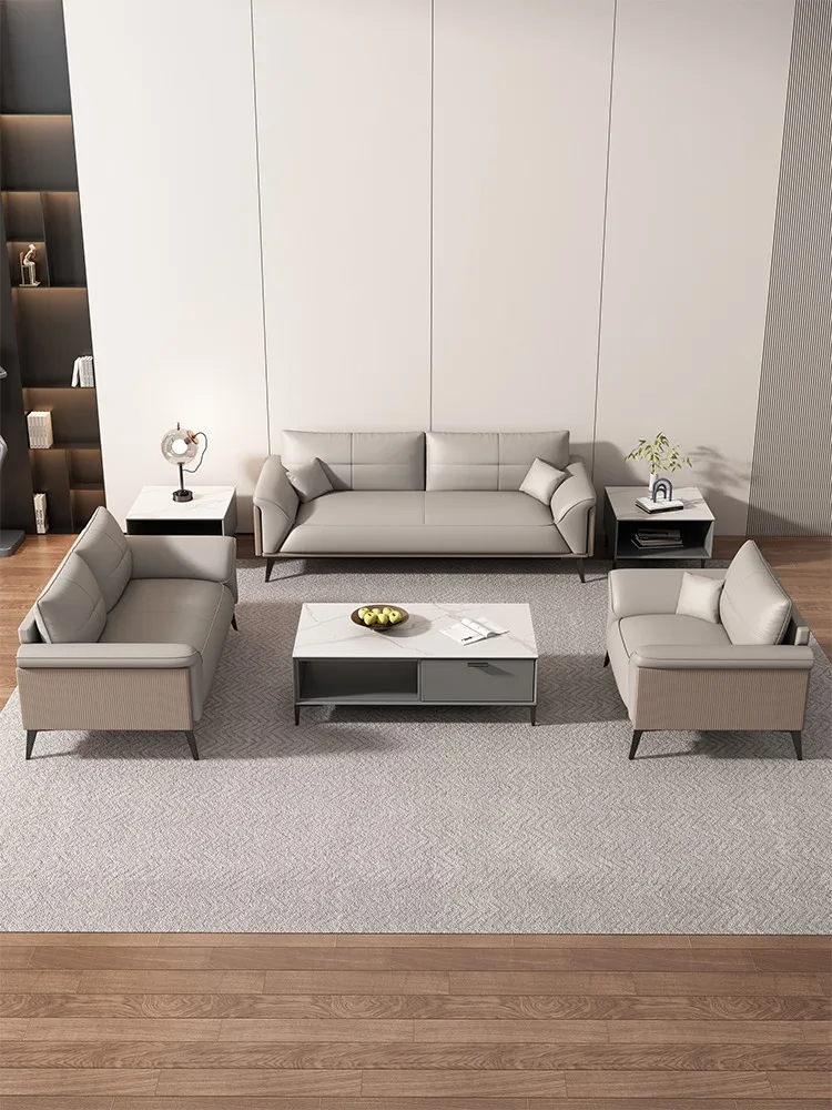 NEW Luxury office sofa leather business rest area VIP reception conference room sofa coffee table combination set
NEW Luxury office sofa leather business rest area VIP reception conference room sofa coffee table combination set