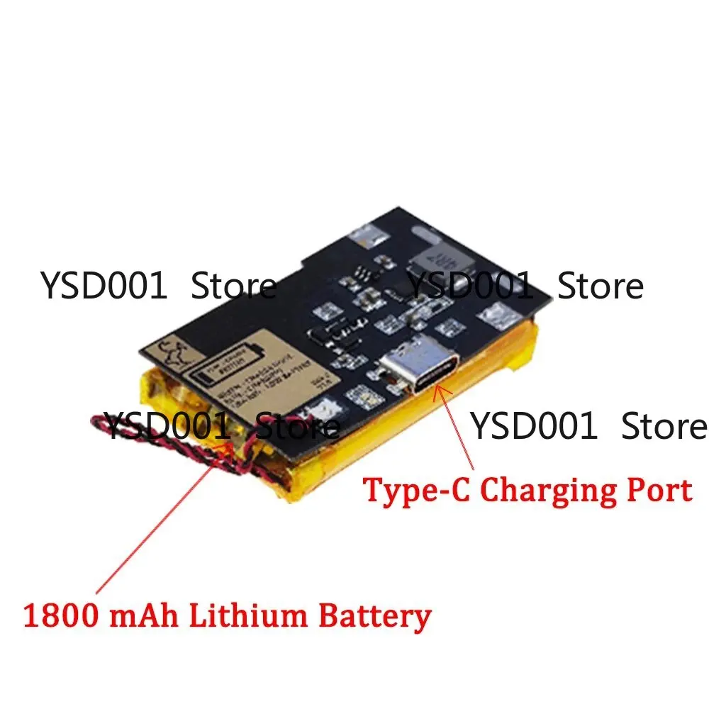 Type-C Charging Port 1800mAh Li-ion Battery Module - Rechargeable for Game Boy Advance (GBA) - with Battery Cover
Type-C Charging Port 1800mAh Li-ion Battery Module - Rechargeable for Game Boy Advance (GBA) - with Battery Cover