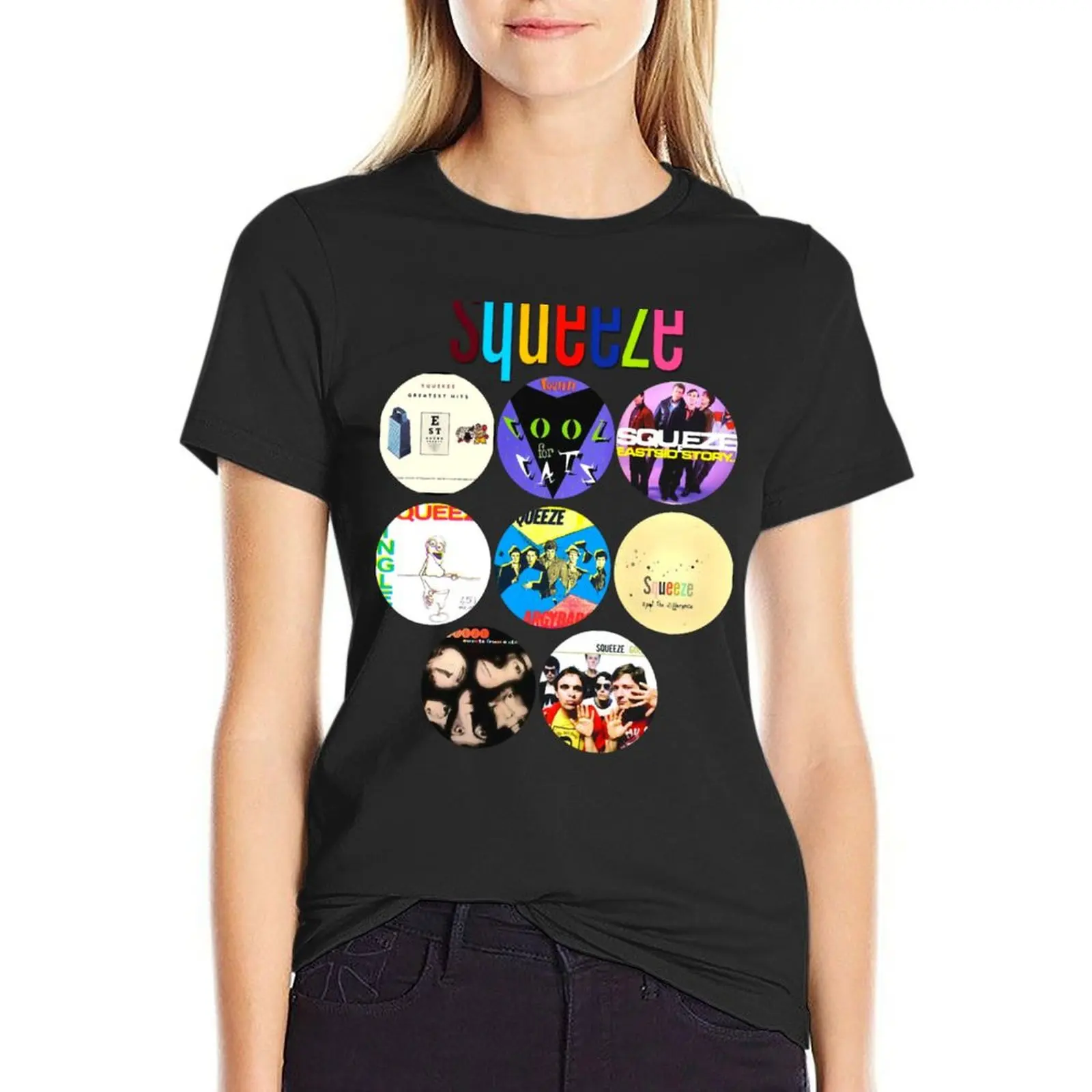 Squeeze Band Shirt Squeeze Band T-Shirt animal prinfor plus size tops customs design your own cotton t shirts Women
Squeeze Band Shirt Squeeze Band T-Shirt animal prinfor plus size tops customs design your own cotton t shirts Women