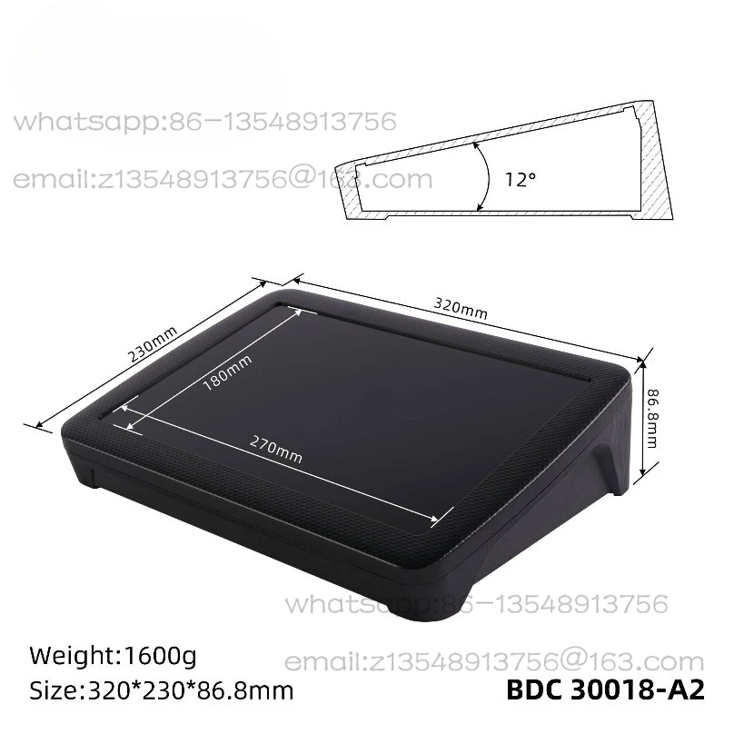 Корпус для GPS-устройства, корпус термостата, пластиковый корпус для настольного управления, пластиковый приборный ящик BDC30018
Корпус для GPS-устройства, корпус термостата, пластиковый корпус для настольного управления, пластиковый приборный ящик BDC30018