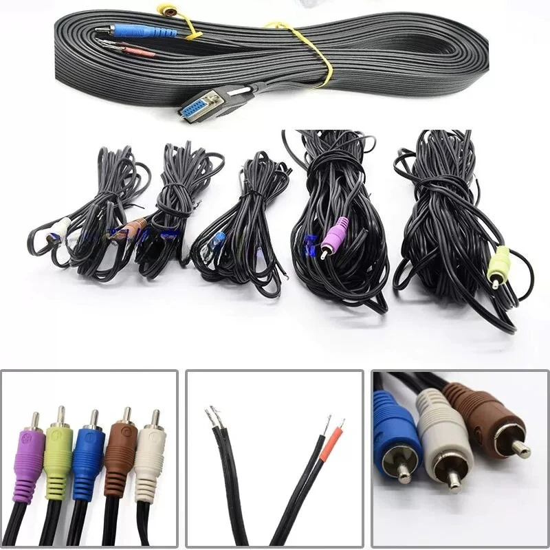 Flat cable, audio cable and speaker cable compatible with the full range for BOSE AM6, AM10 and AM15 home theater subwoofers
Flat cable, audio cable and speaker cable compatible with the full range for BOSE AM6, AM10 and AM15 home theater subwoofers