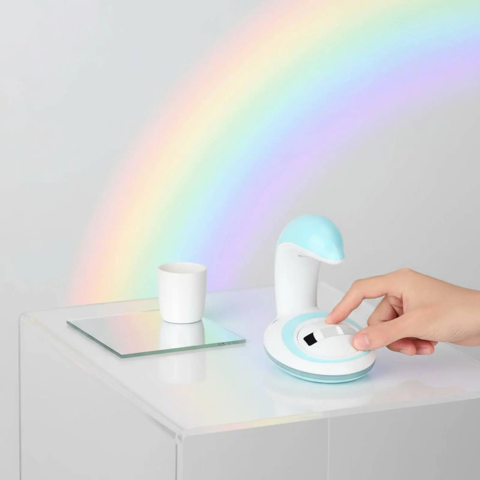 Dolphin Rainbow Lamp Great Gift Rainbow Projection Lamp Dolphin Shaped Night Shine 16 Hues Indoor Lighting for Children
Dolphin Rainbow Lamp Great Gift Rainbow Projection Lamp Dolphin Shaped Night Shine 16 Hues Indoor Lighting for Children