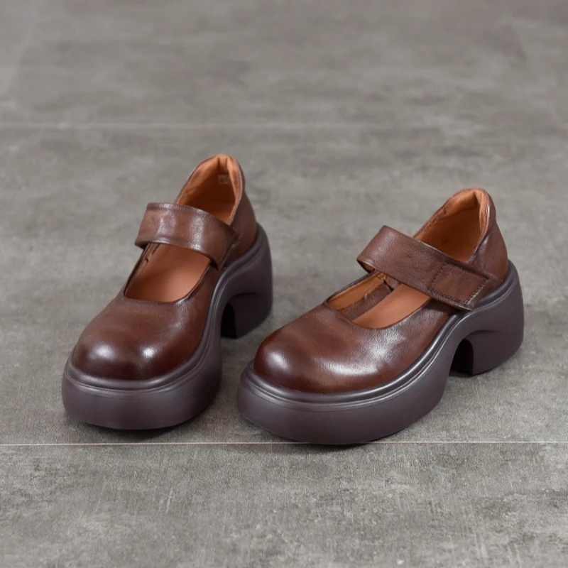 2026 Autumn New Fashion Woman Oxfords Shoes Luxury Genuine Leather Round Toe 7 Cm Height Outdoor Casual Platform Shoes Woman
2026 Autumn New Fashion Woman Oxfords Shoes Luxury Genuine Leather Round Toe 7 Cm Height Outdoor Casual Platform Shoes Woman