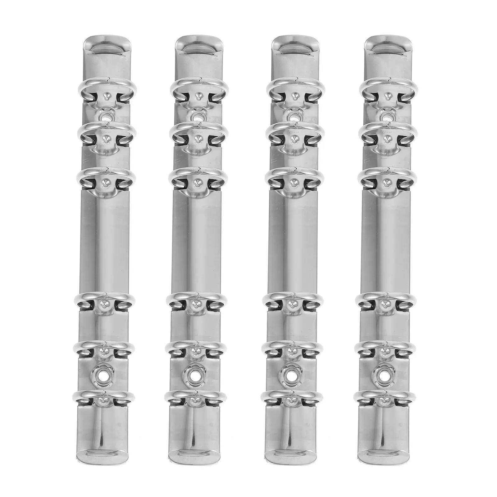 4 Pcs Spiral Binder Inner Core Binders DIY Stainless Steel A5 6 Ring Loose Leaf Rings
4 Pcs Spiral Binder Inner Core Binders DIY Stainless Steel A5 6 Ring Loose Leaf Rings
